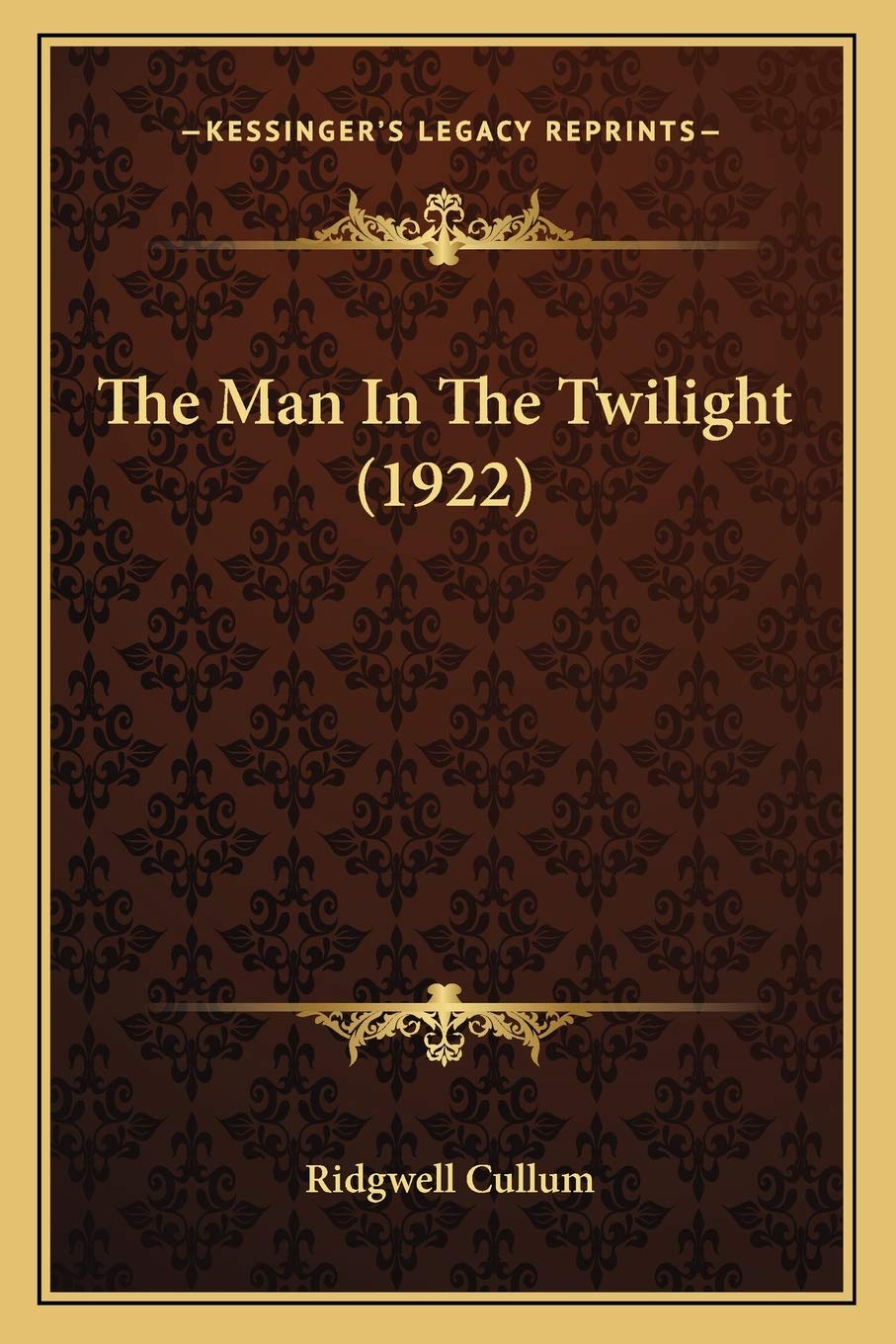 The Man In The Twilight (1922) Contemporary literature