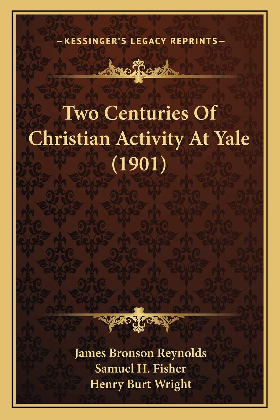Two Centuries Of Christian Activity At Yale (1901) Philosophy