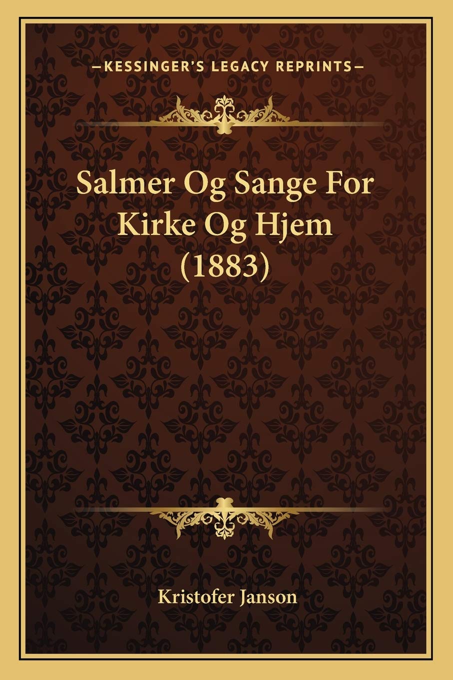 Salmer Og Sange For Kirke Og Hjem (1883) Contemporary literature