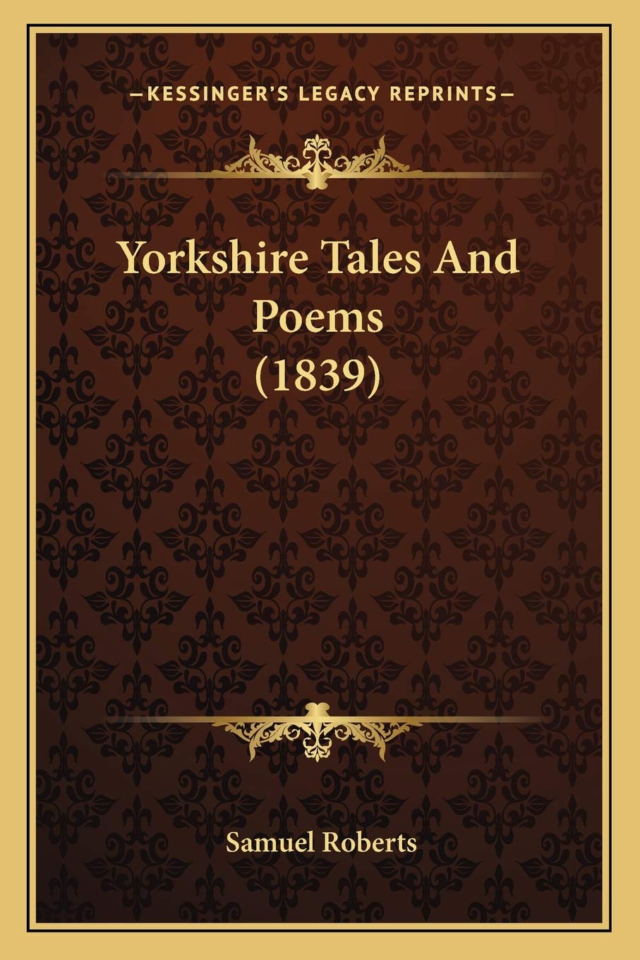 Yorkshire Tales And Poems (1839) Poetry