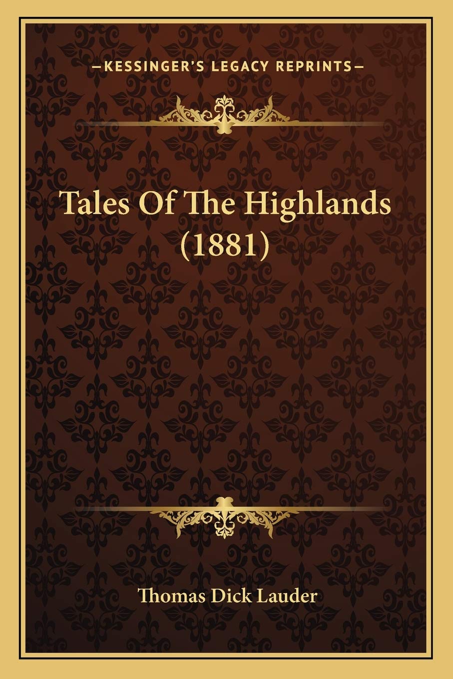 Tales Of The Highlands (1881) Contemporary literature