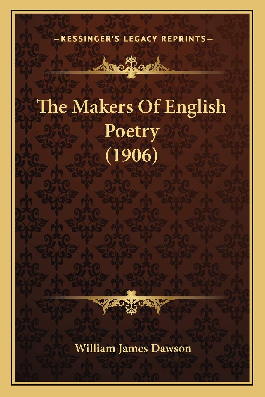 The Makers Of English Poetry (1906) Poetry