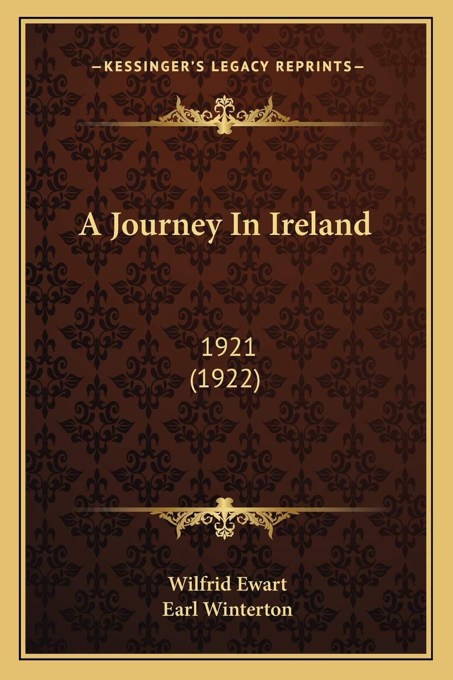 A Journey In Ireland: 1921 (1922) Essays & Short Stories