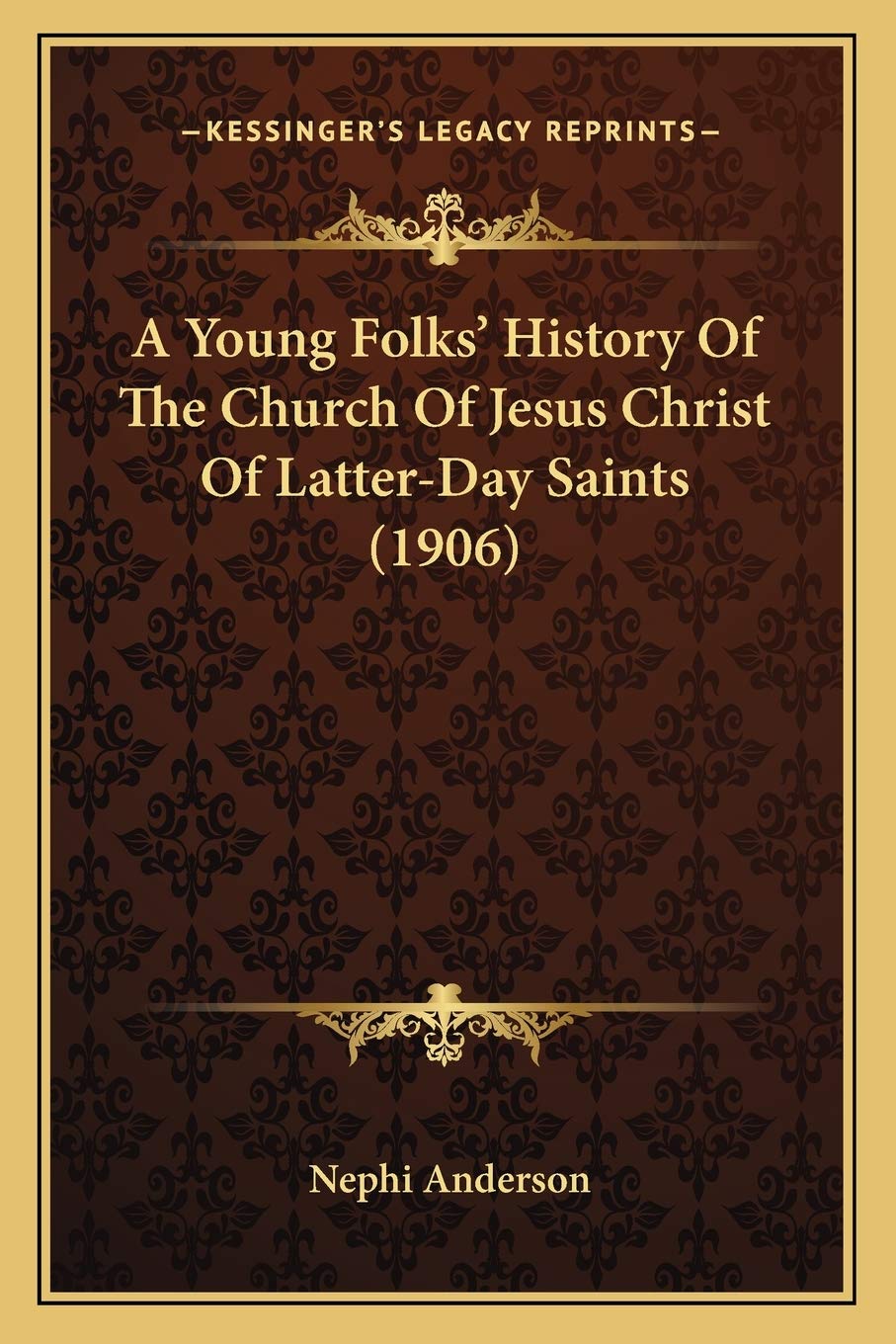A Young Folks' History Of The Church Of Jesus Christ Of Latter-Day Saints (1906) Philosophy