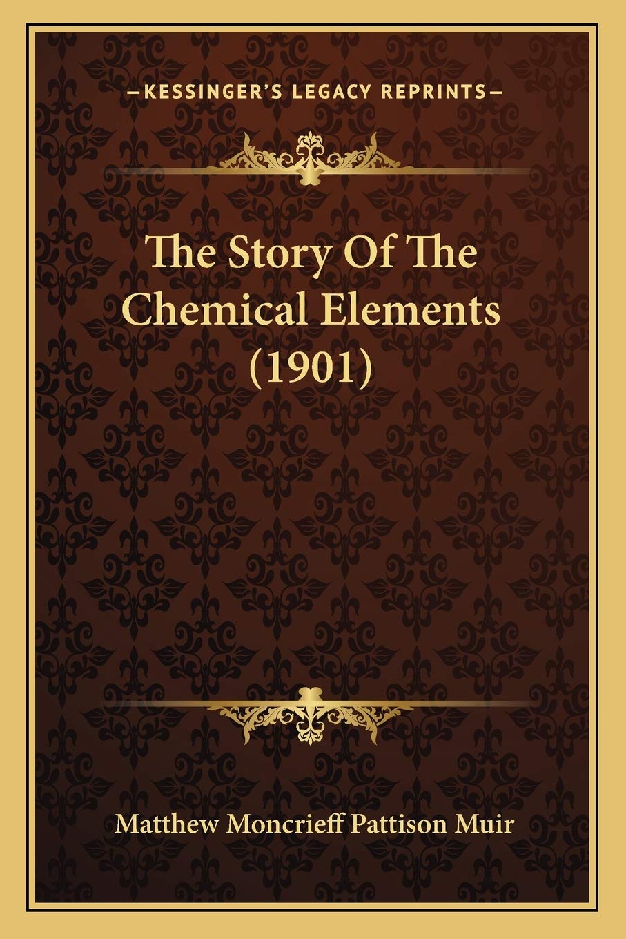 The Story Of The Chemical Elements (1901) Contemporary literature