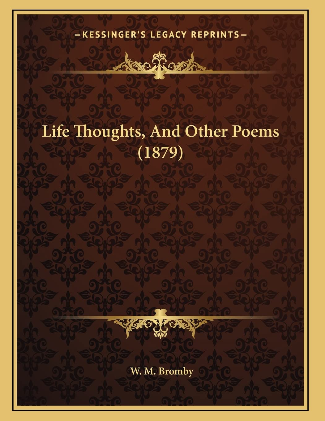Product Image: Life Thoughts, And Other Poems (1879)