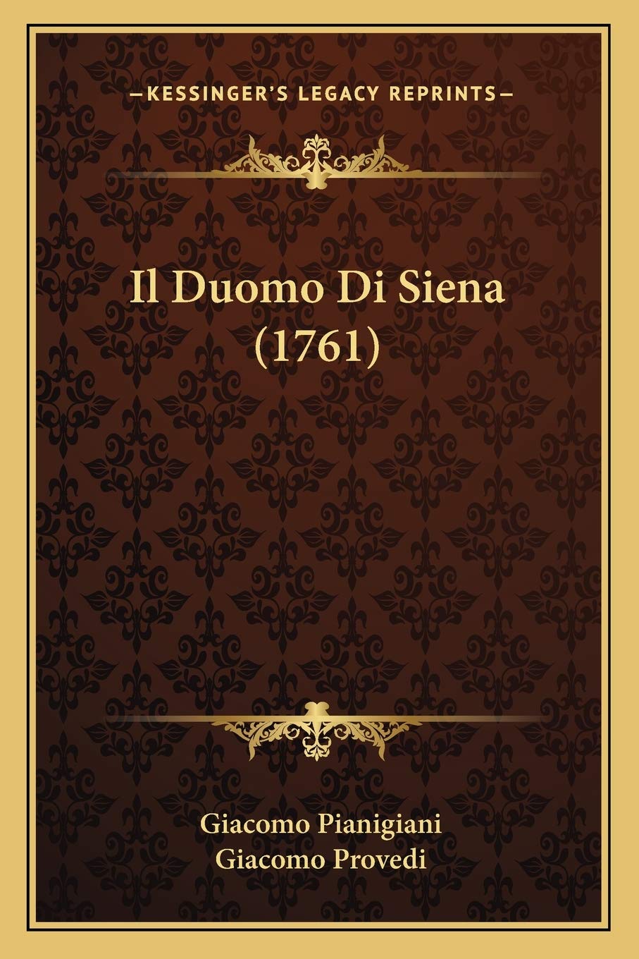 Il Duomo Di Siena (1761) Contemporary literature