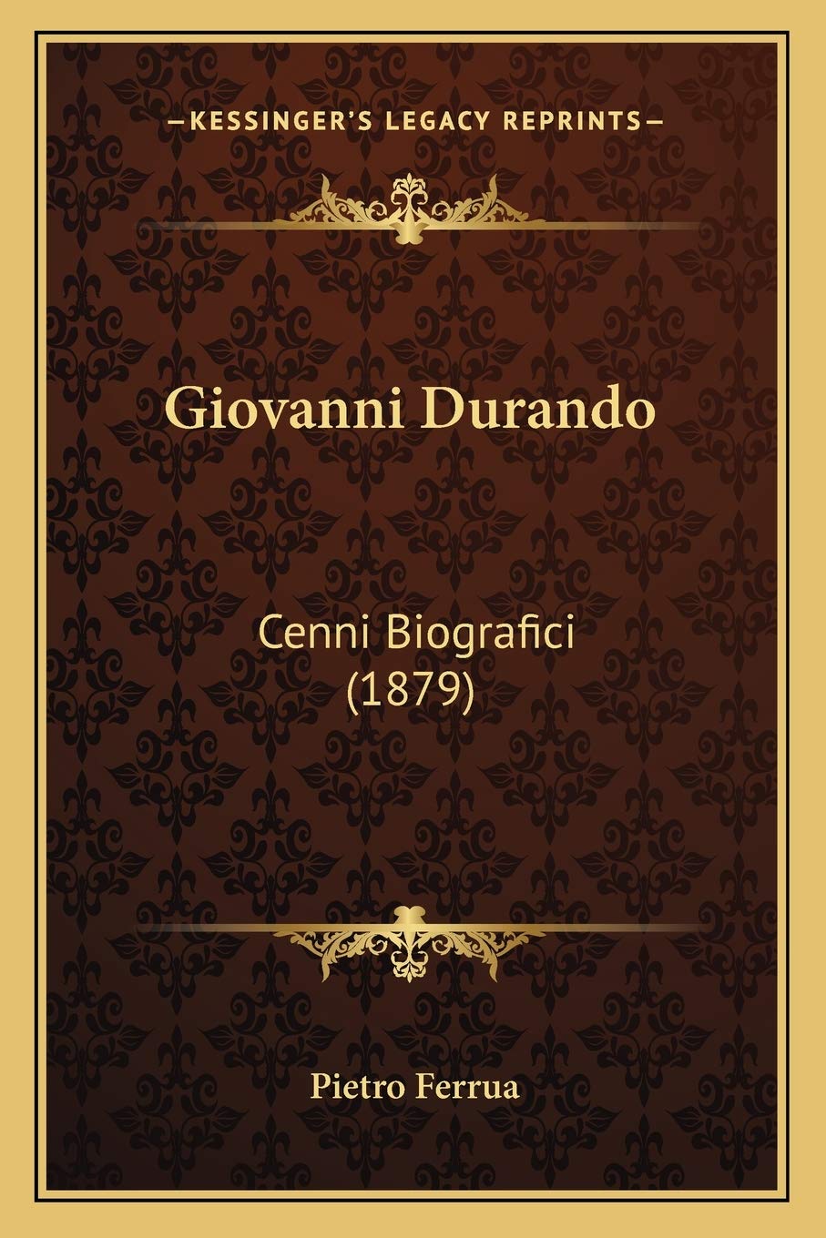 Giovanni Durando: Cenni Biografici (1879) Contemporary literature