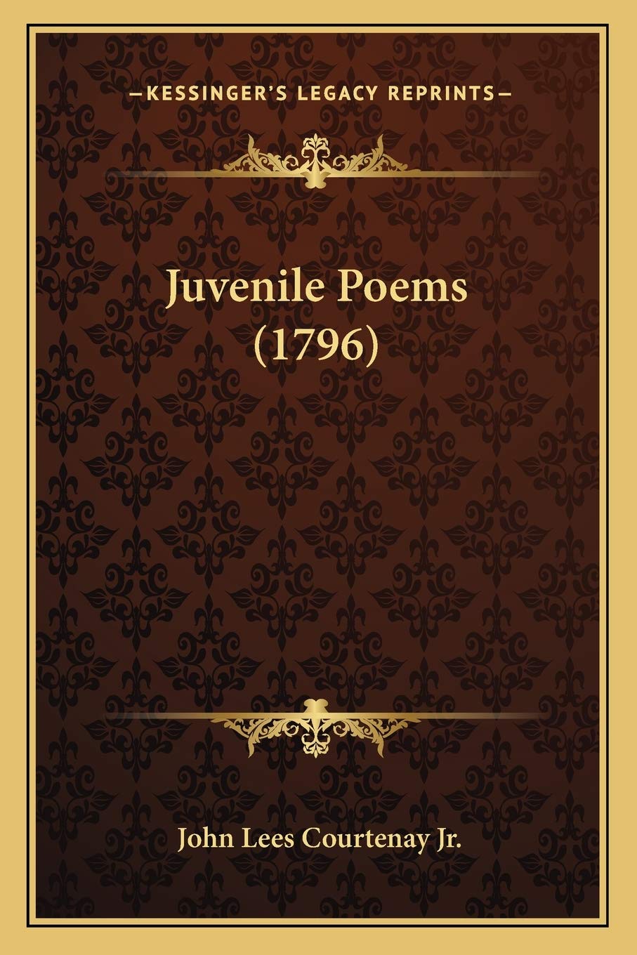 Juvenile Poems (1796) Poetry
