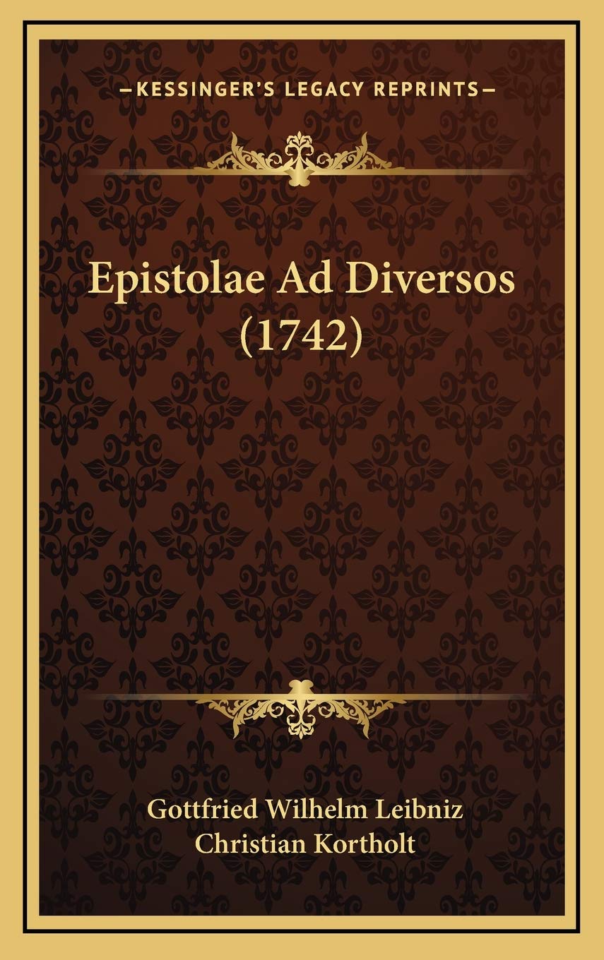 Epistolae Ad Diversos (1742) Contemporary literature