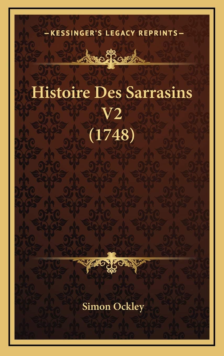 Product Image: Histoire Des Sarrasins V2 (1748)