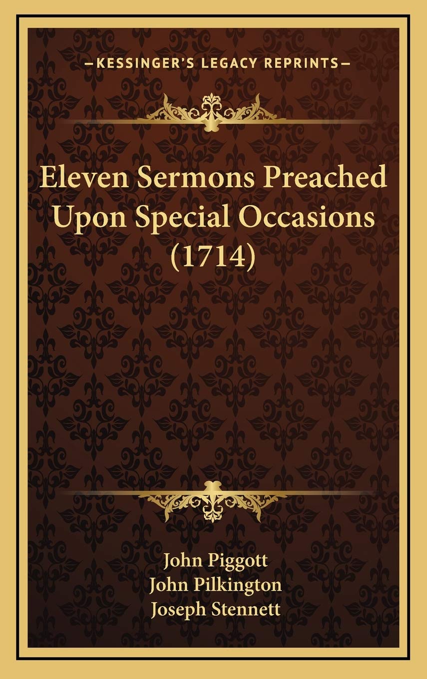 Eleven Sermons Preached Upon Special Occasions (1714) Contemporary literature