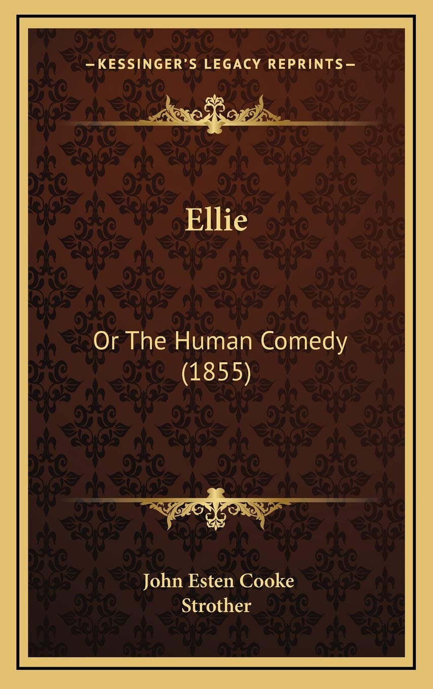 Ellie: Or The Human Comedy (1855) Film, Art & Culture