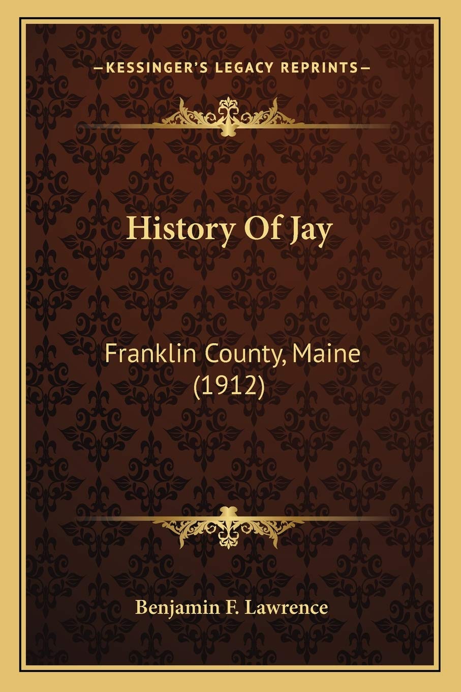 History Of Jay: Franklin County, Maine (1912) Philosophy