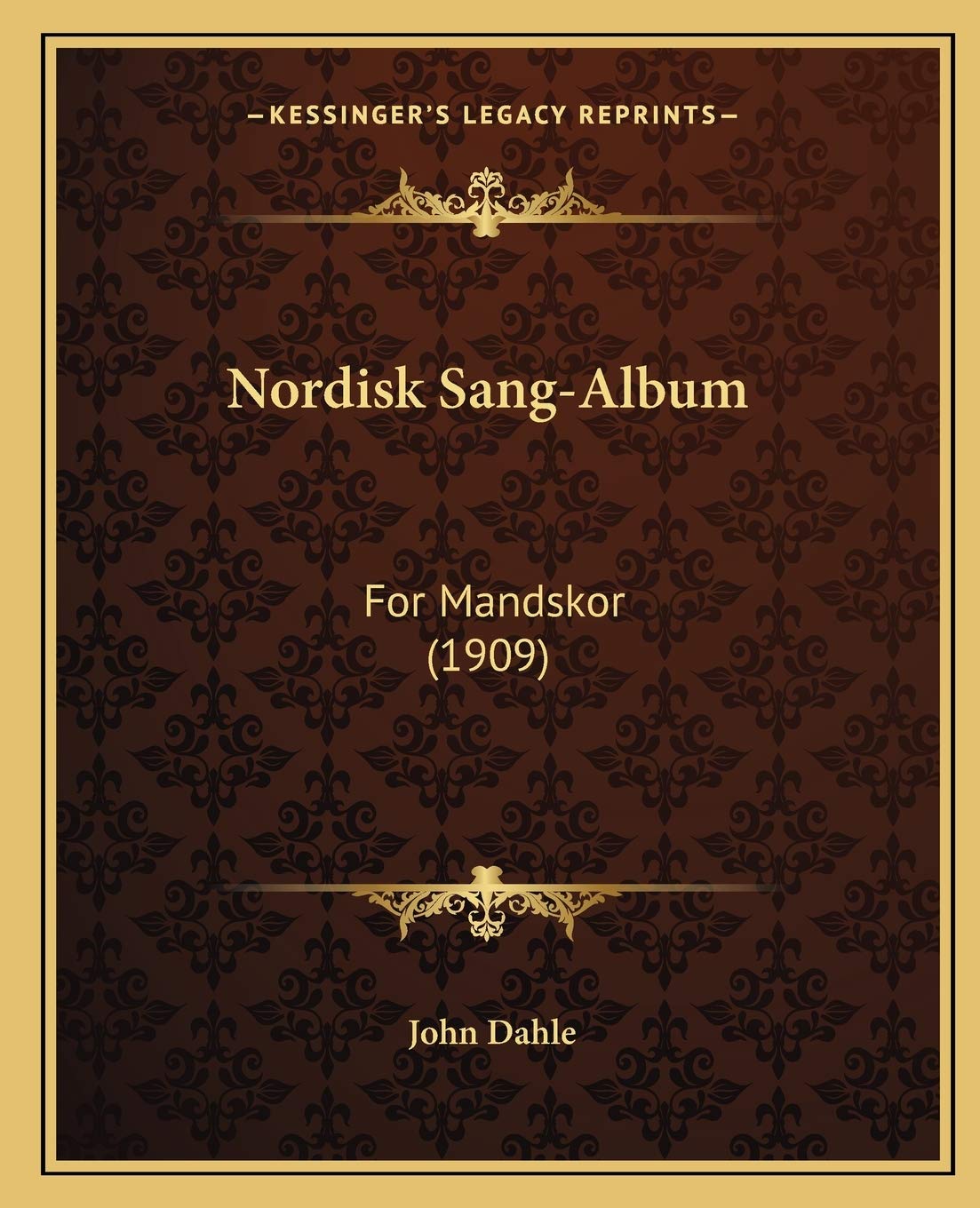 Nordisk Sang-Album: For Mandskor (1909) Contemporary literature