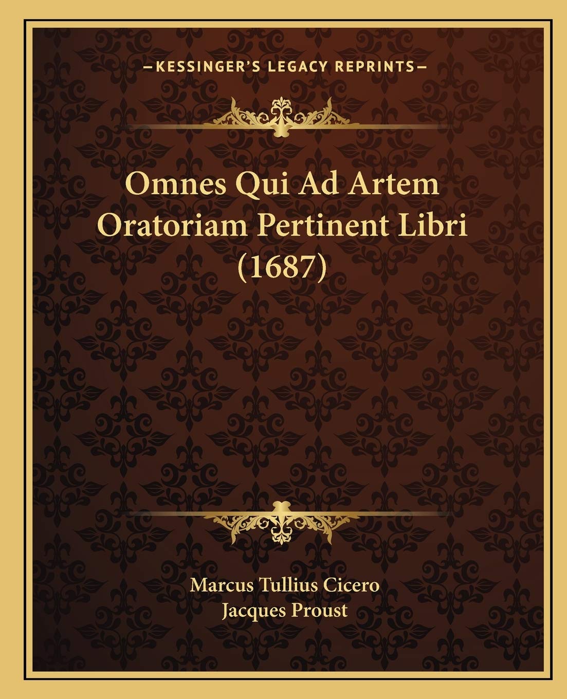 Omnes Qui Ad Artem Oratoriam Pertinent Libri (1687) Philosophy