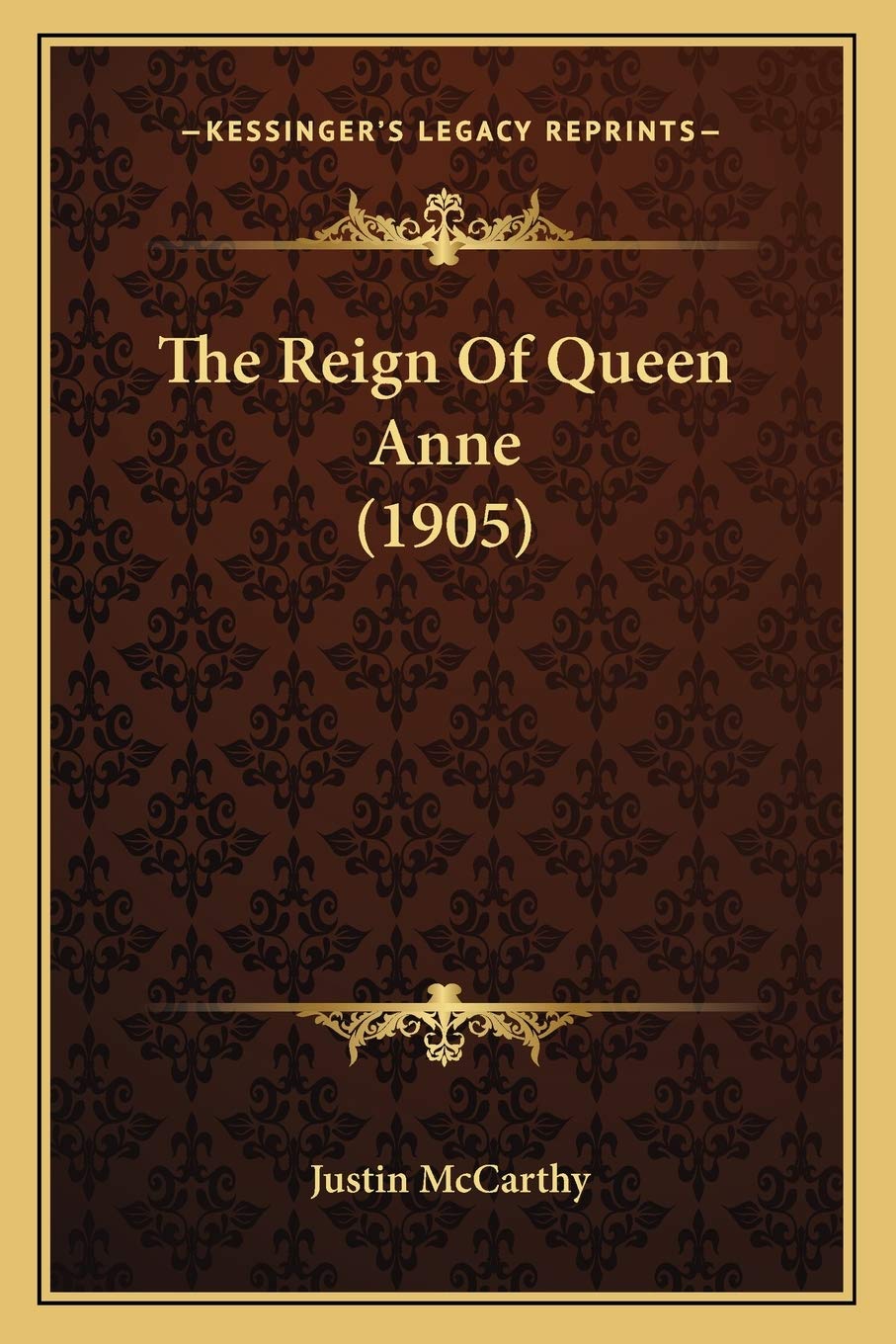 The Reign Of Queen Anne (1905) Contemporary literature