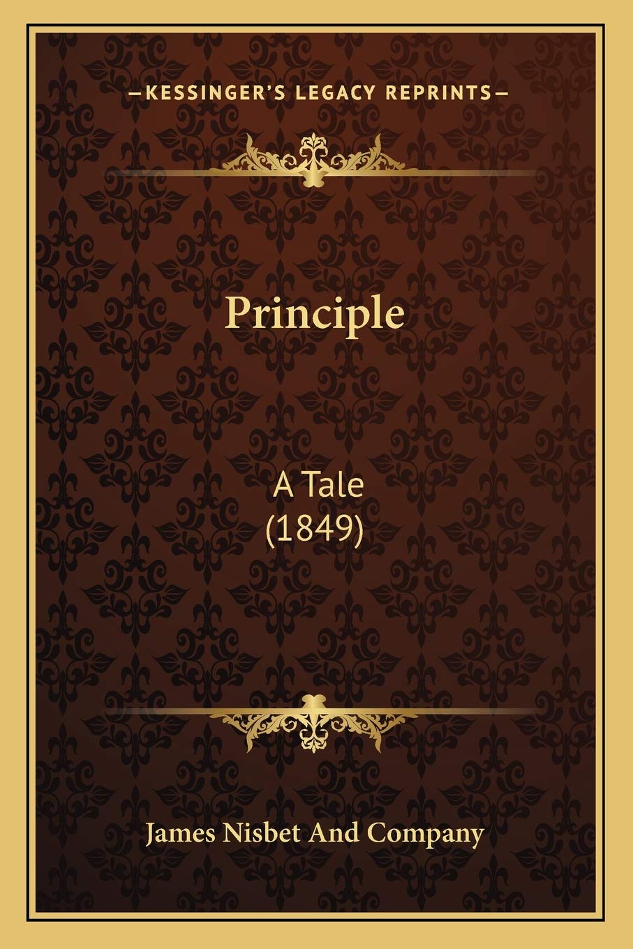 Principle: A Tale (1849) Contemporary literature