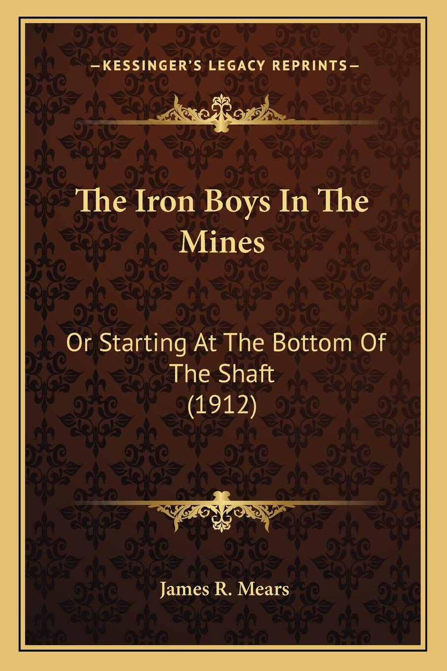 The Iron Boys In The Mines: Or Starting At The Bottom Of The Shaft (1912) Contemporary literature Books