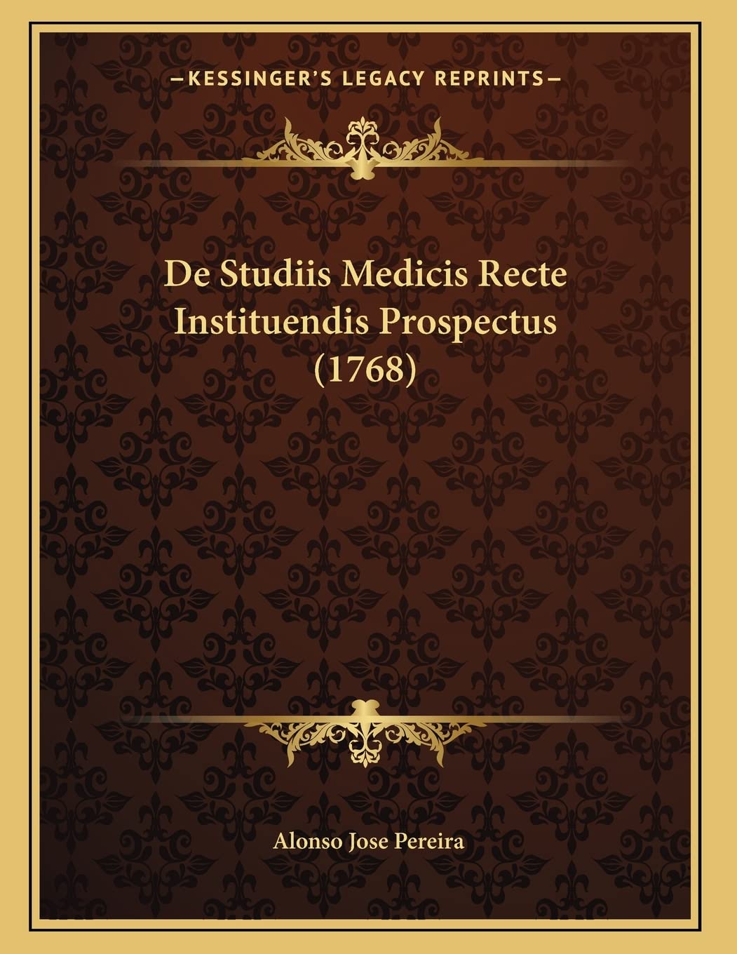 De Studiis Medicis Recte Instituendis Prospectus (1768) Contemporary literature