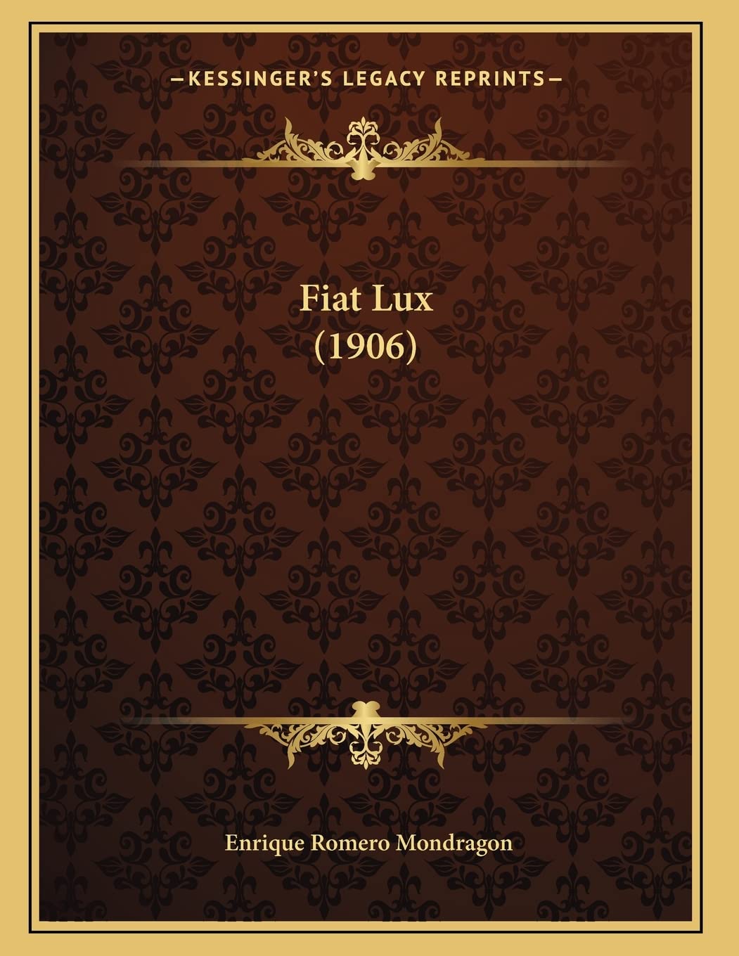 Fiat Lux (1906) Contemporary literature