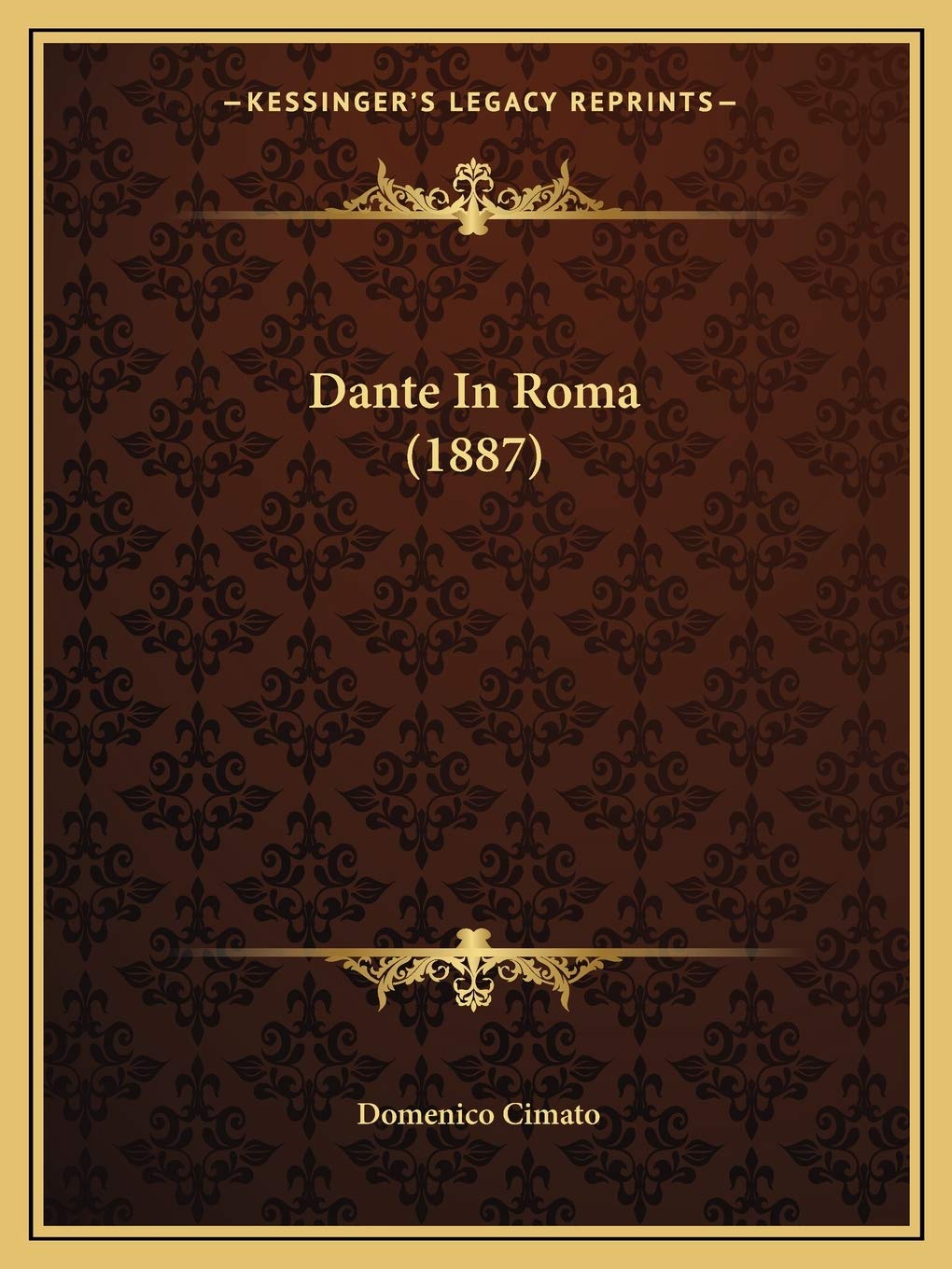 Dante In Roma (1887) Contemporary literature