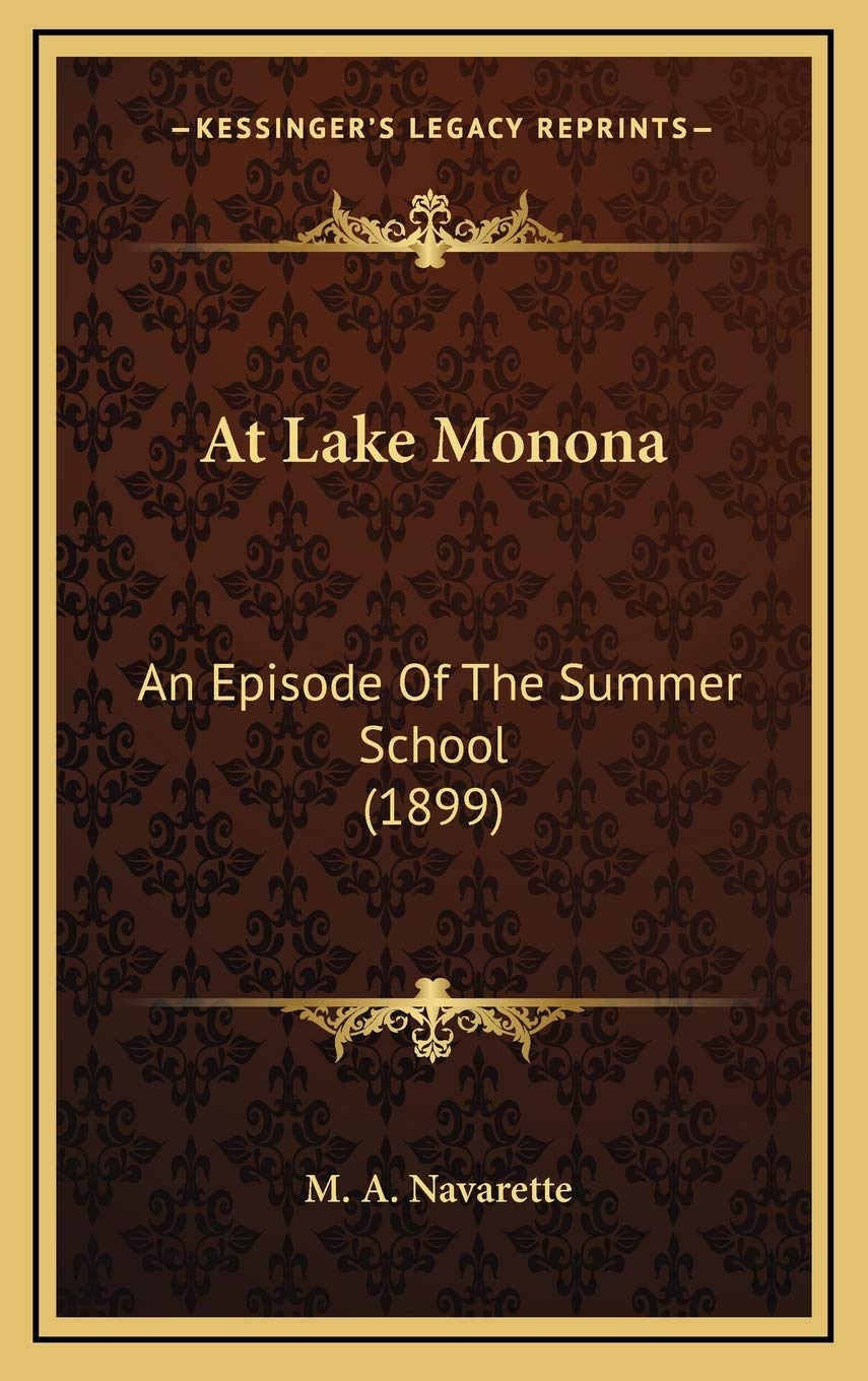 At Lake Monona: An Episode Of The Summer School (1899) Education & Training