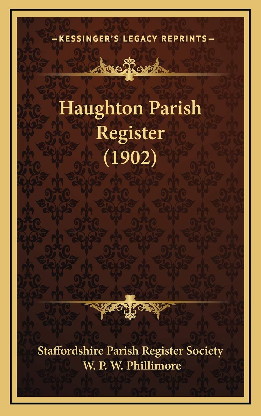 Haughton Parish Register (1902) Philosophy