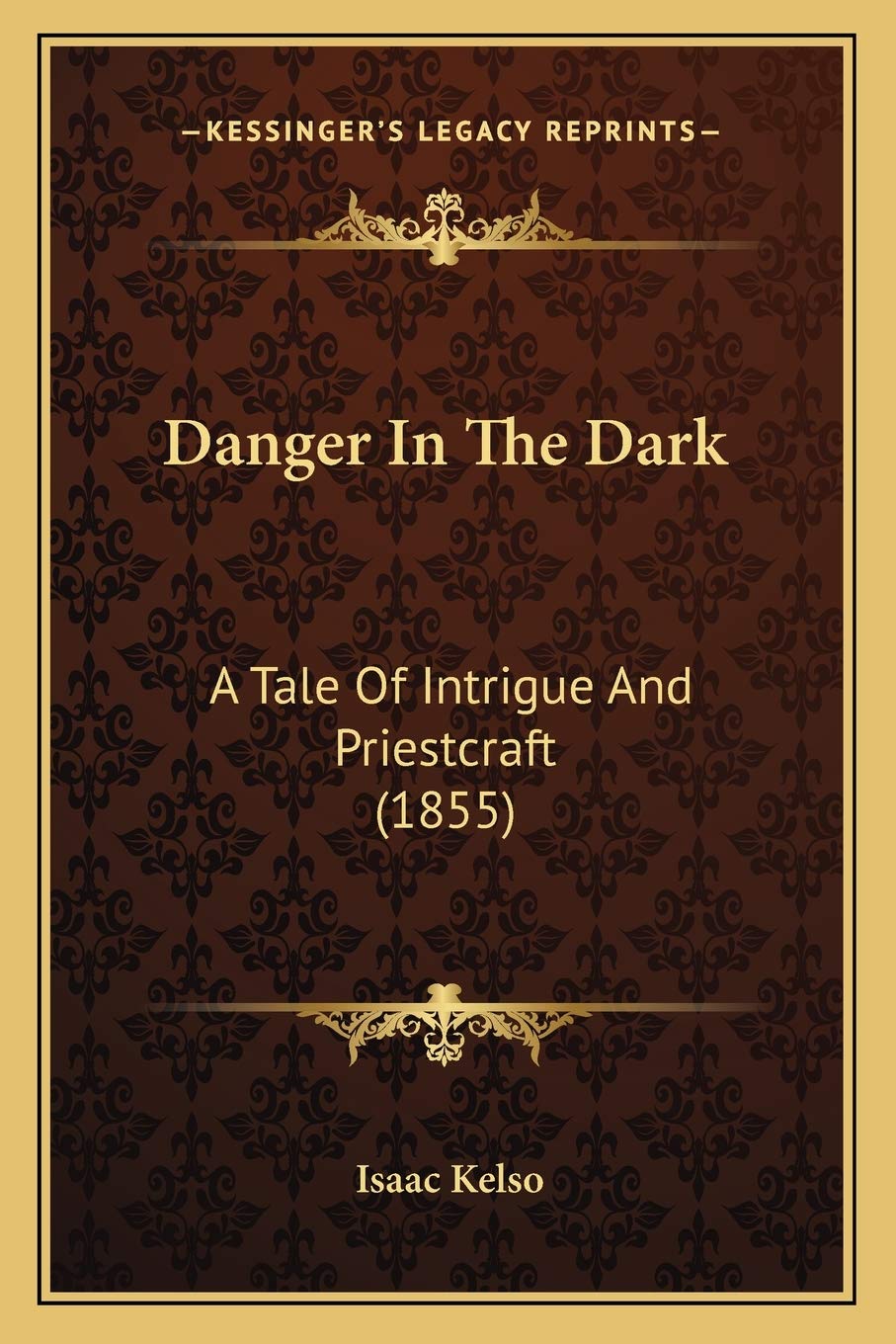 Danger In The Dark: A Tale Of Intrigue And Priestcraft (1855) Contemporary literature