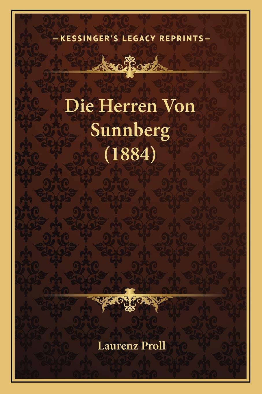 Die Herren Von Sunnberg (1884) International