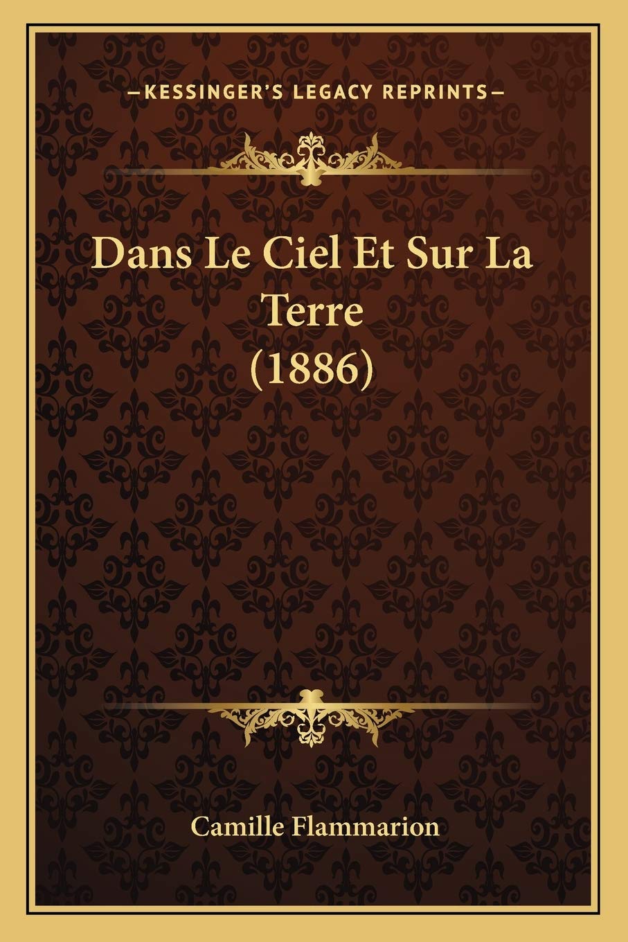 Dans Le Ciel Et Sur La Terre (1886) book