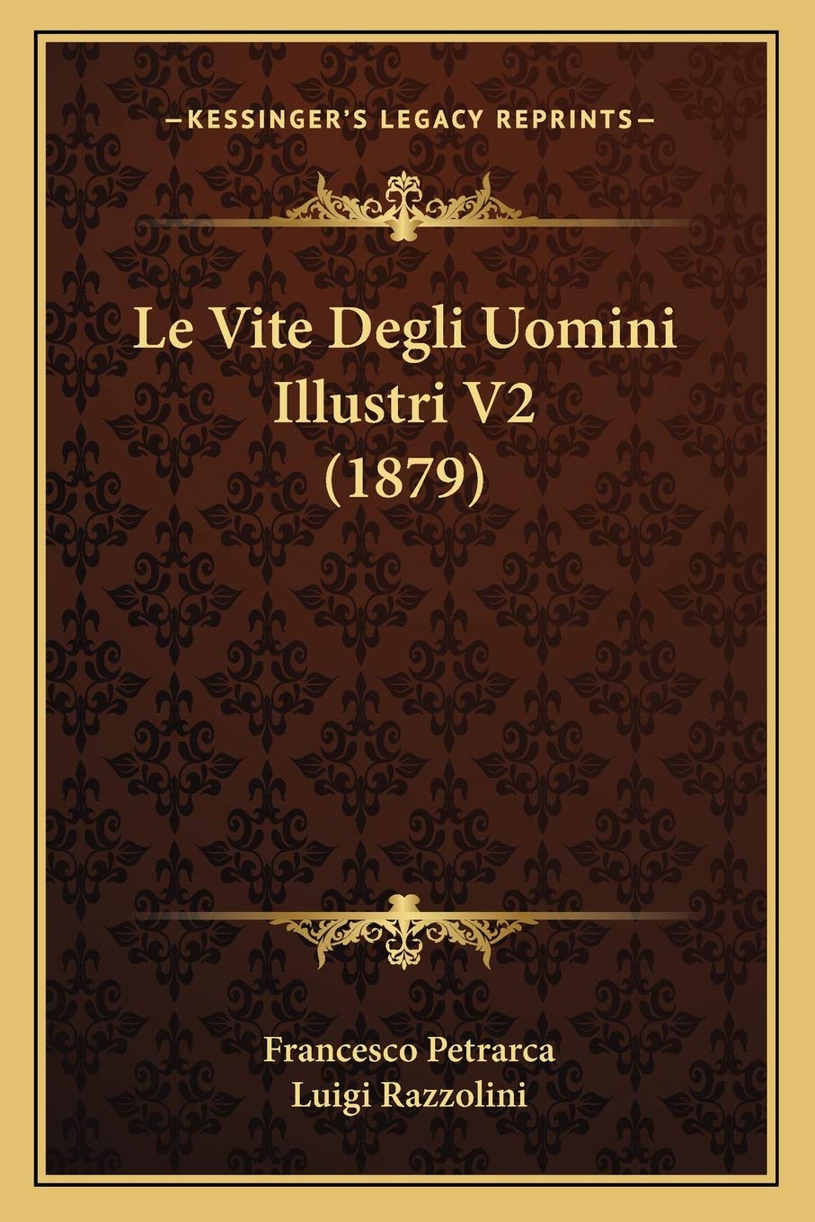 Le Vite Degli Uomini Illustri V2 (1879) Contemporary literature