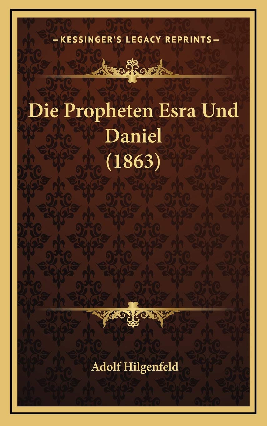Die Propheten Esra Und Daniel (1863) Contemporary literature