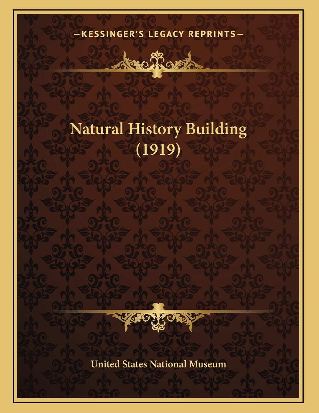 Natural History Building (1919) Politics & History