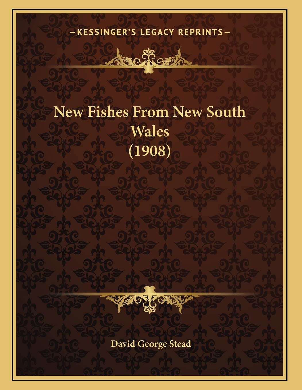 New Fishes From New South Wales (1908) Mathematics