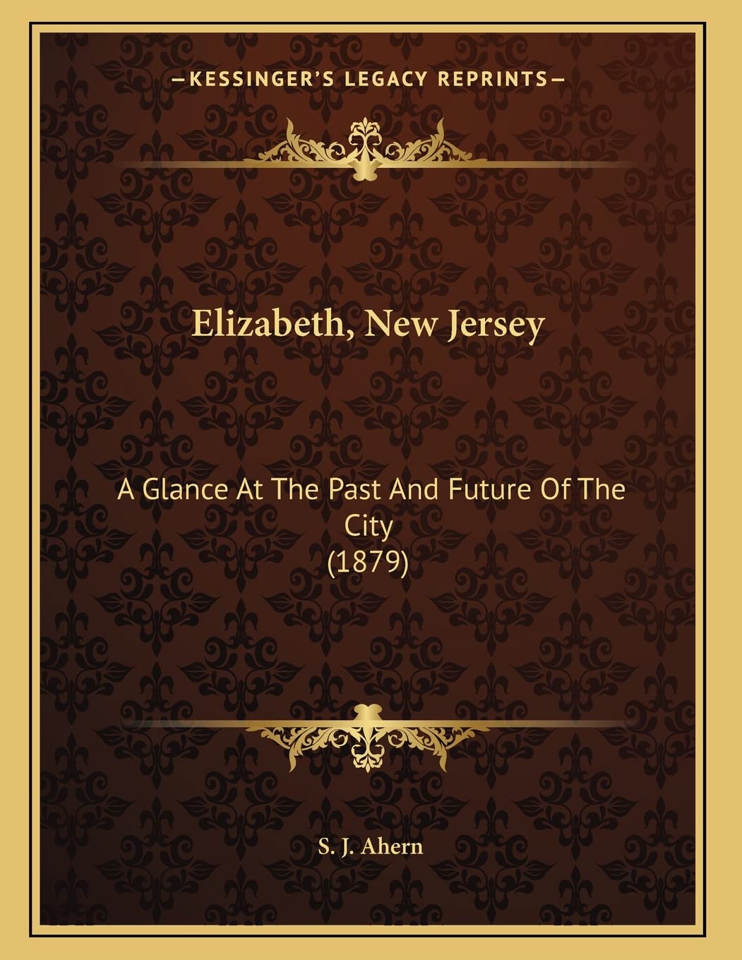 Elizabeth, New Jersey: A Glance At The Past And Future Of The City (1879) Partnership & Love