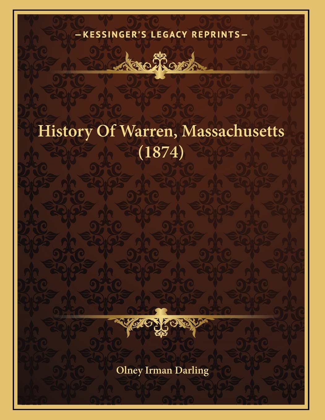 History Of Warren, Massachusetts (1874) Philosophy