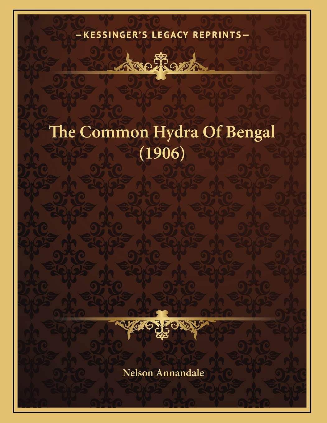The Common Hydra Of Bengal (1906) Essays & Short Stories