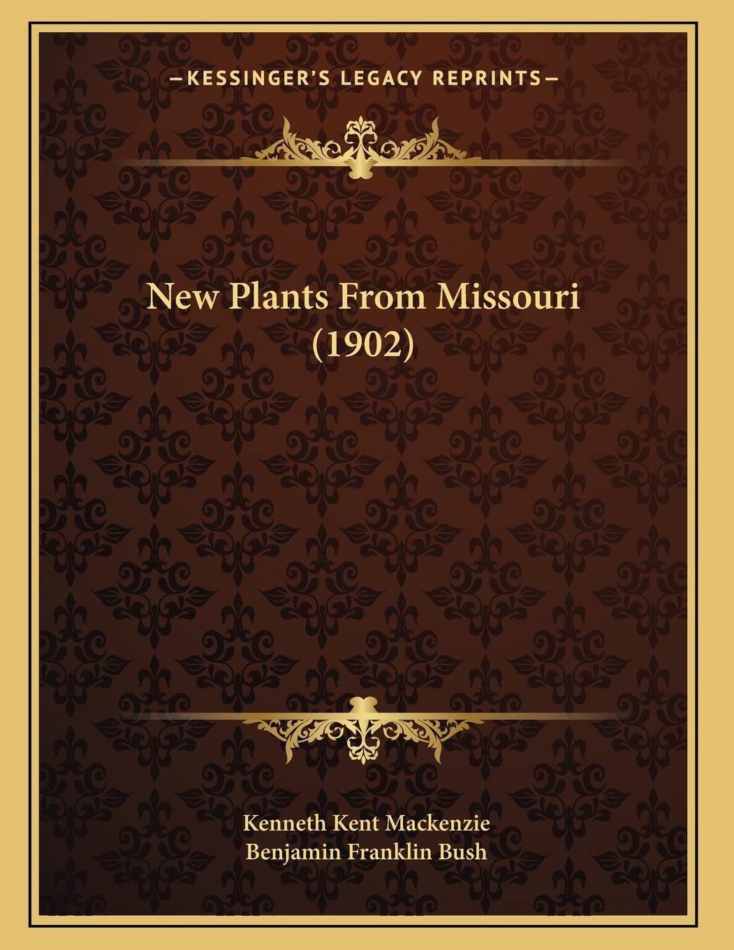 New Plants From Missouri (1902) Mathematics