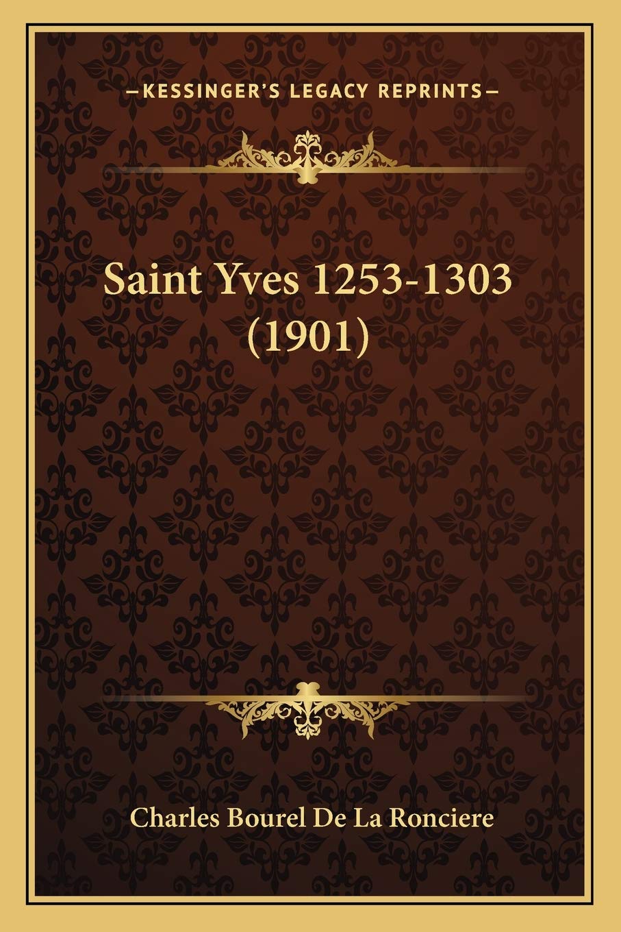 Saint Yves 1253-1303 (1901) book