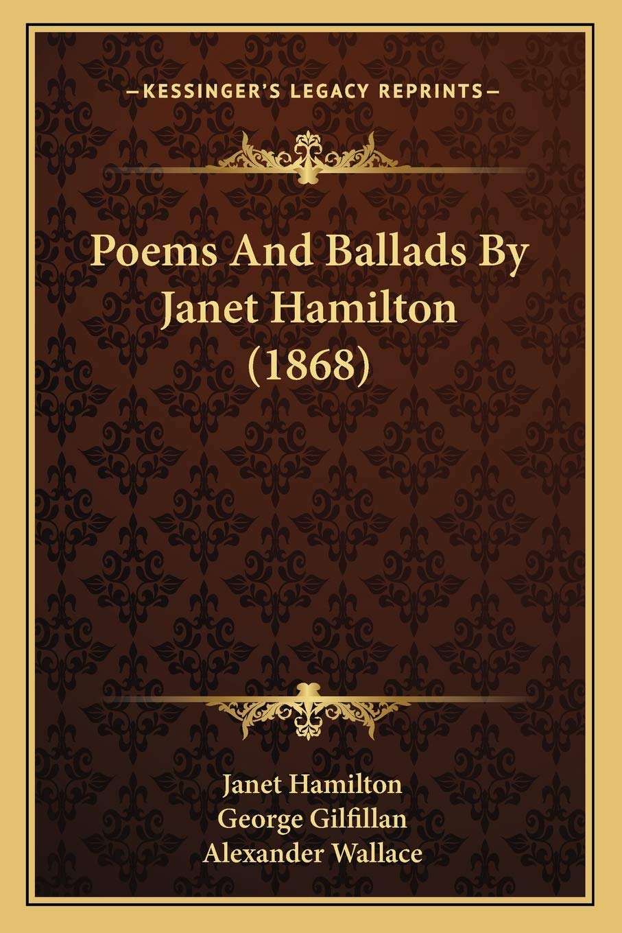 Poems And Ballads By Janet Hamilton (1868) book
