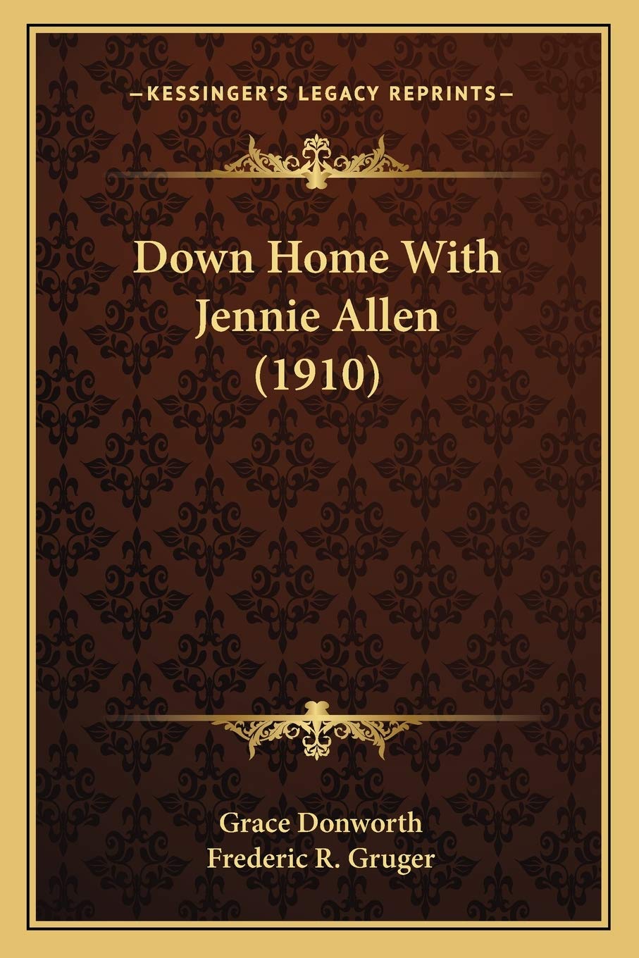 Down Home With Jennie Allen (1910) Contemporary literature