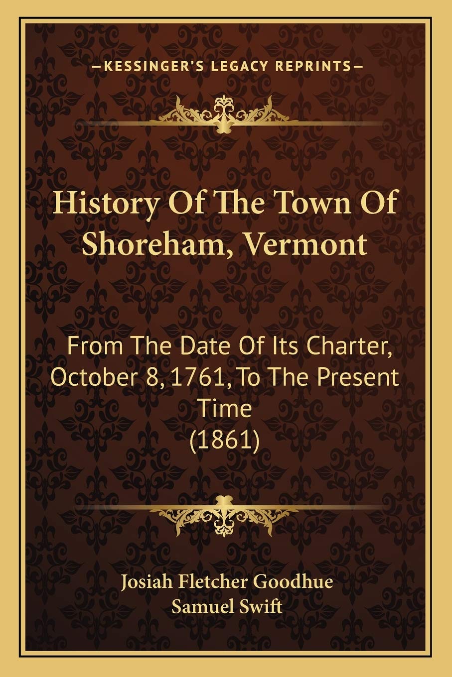 History Of The Town Of Shoreham, Vermont: From The Date Of Its Charter, October 8, 1761, To The Present Time (1861) Philosophy