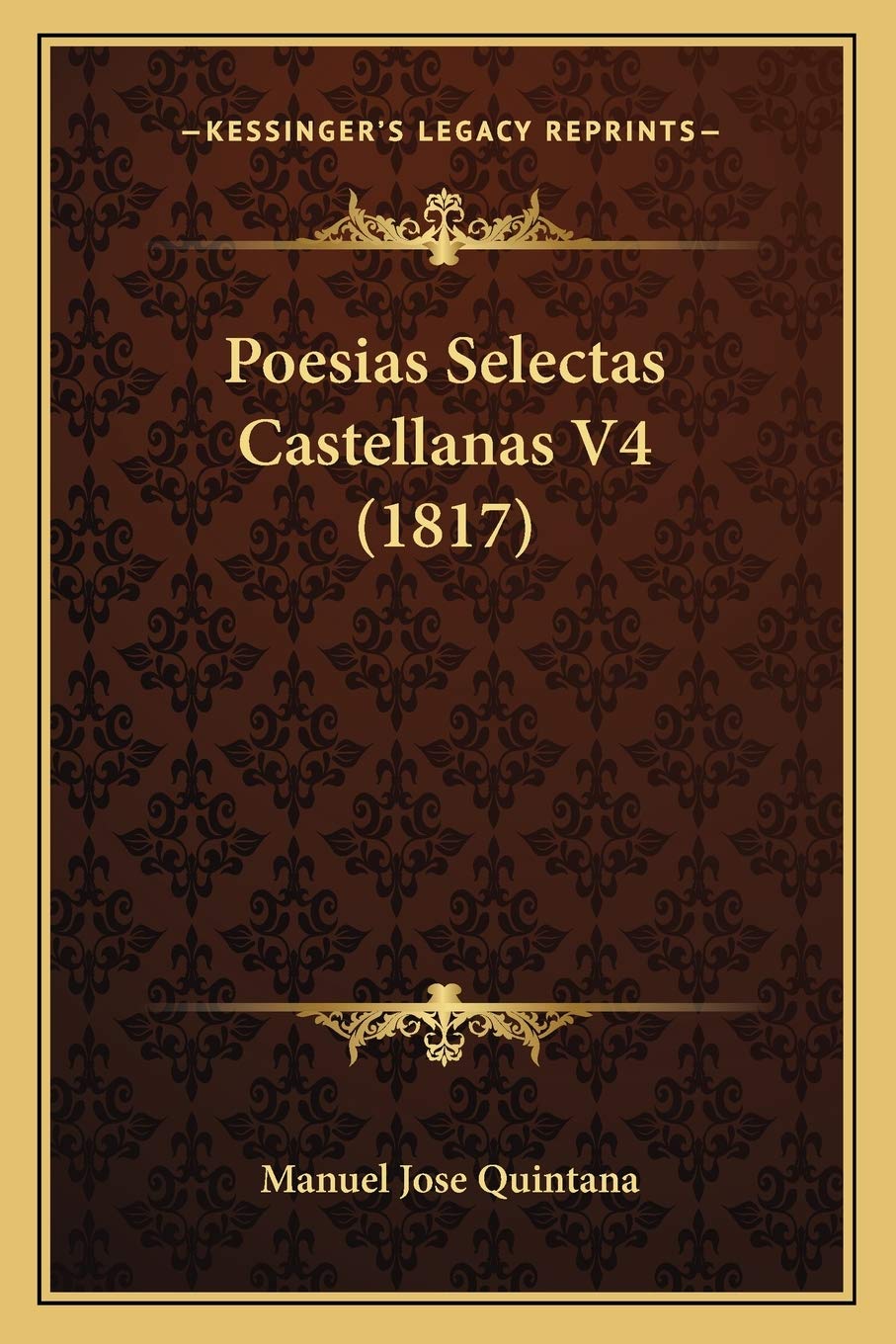 Poesias Selectas Castellanas V4 (1817) Poetry