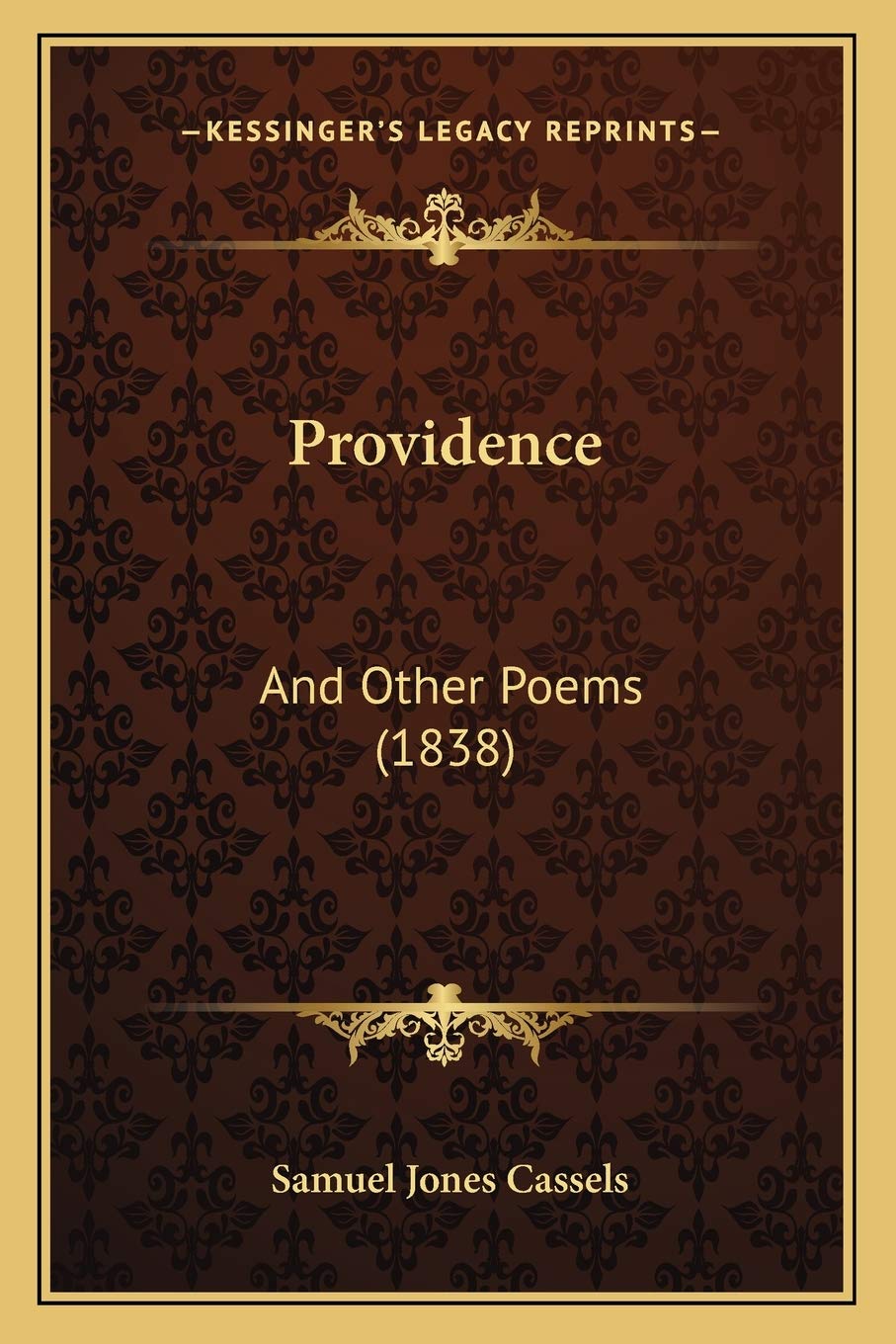 Providence: And Other Poems (1838) Poetry