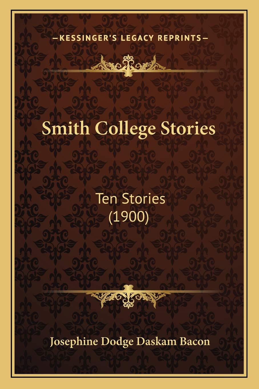 Smith College Stories: Ten Stories (1900) Contemporary literature