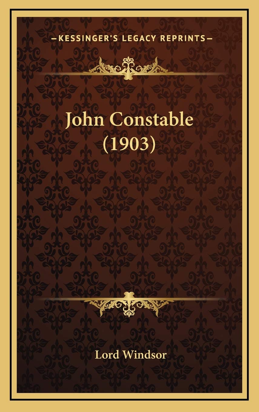 John Constable (1903) Memories