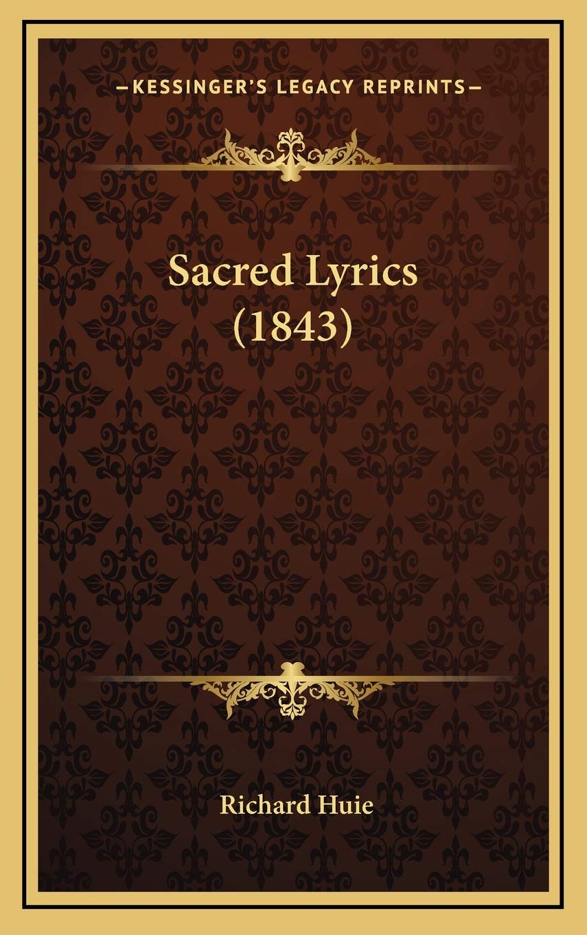 Product Image: Sacred Lyrics (1843)