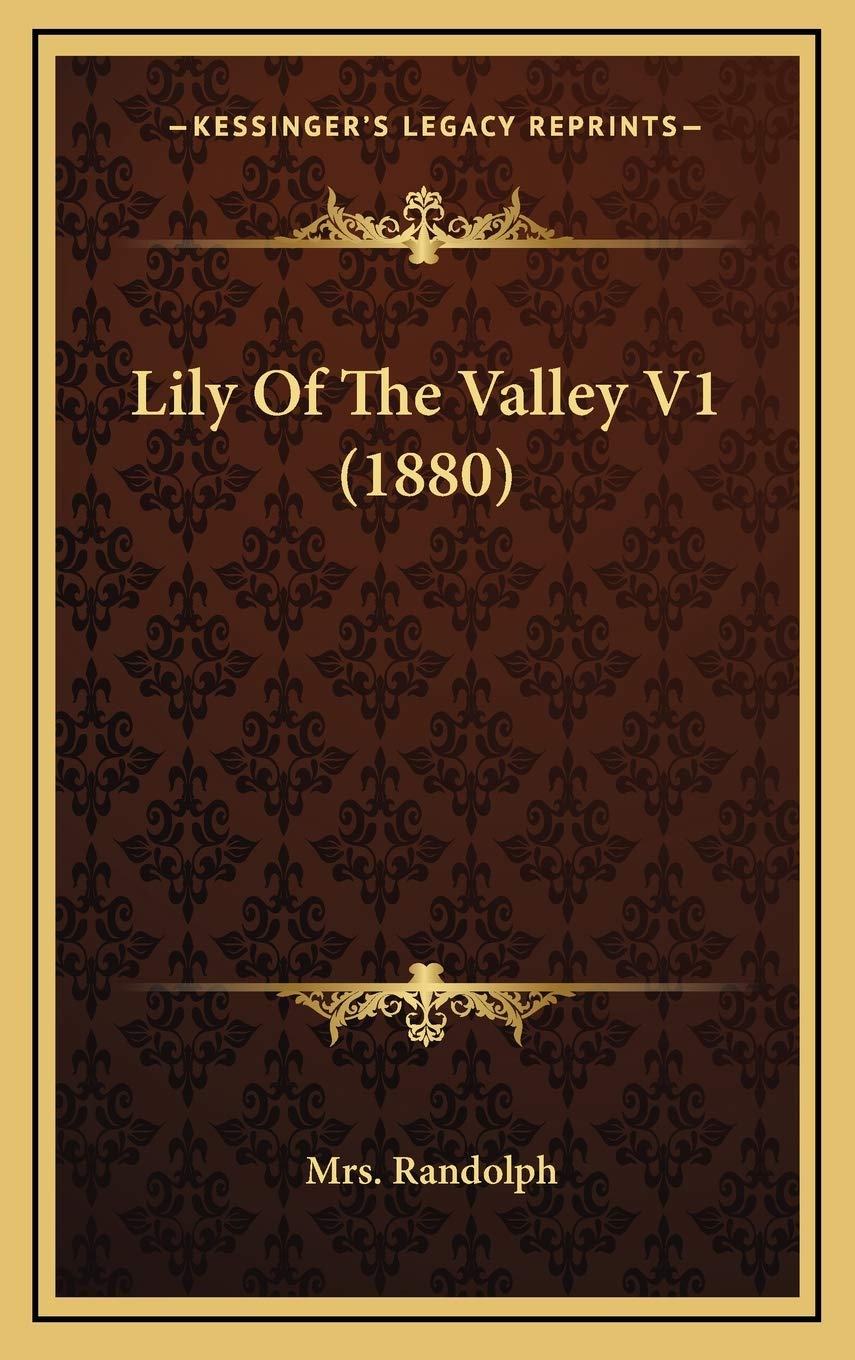 Lily Of The Valley V1 (1880) Contemporary literature