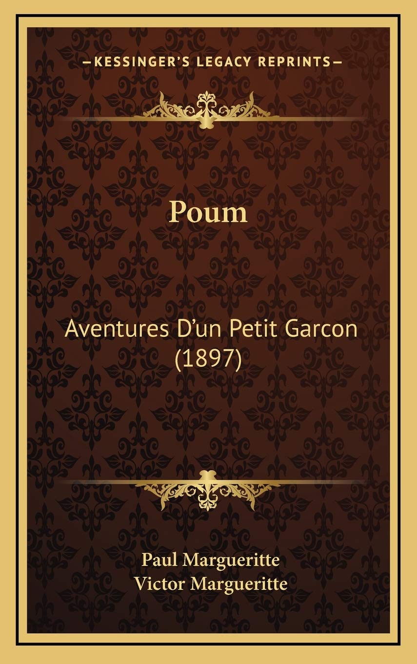 Poum: Aventures D'un Petit Garcon (1897) Contemporary literature